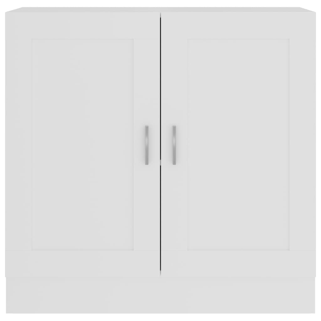 Book Cabinet White 82.5x30.5x80 cm Engineered Wood